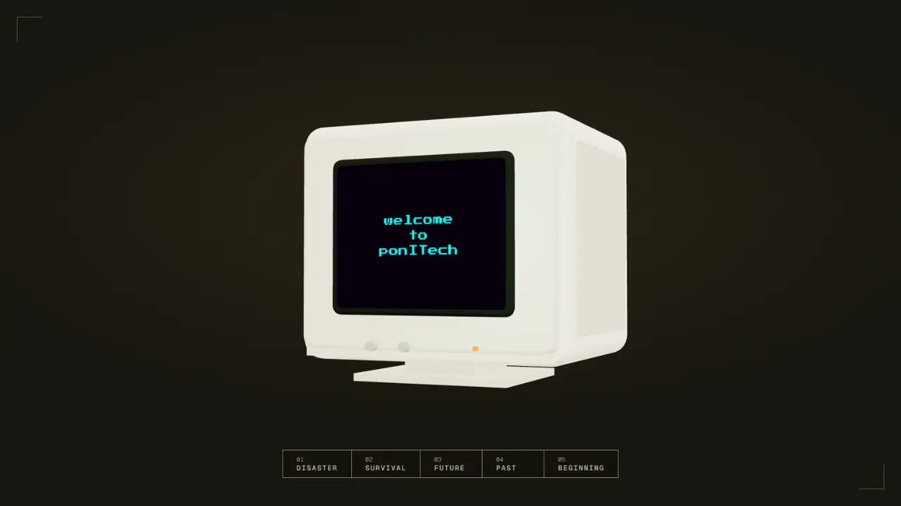 CRT monitor 3D — a React component