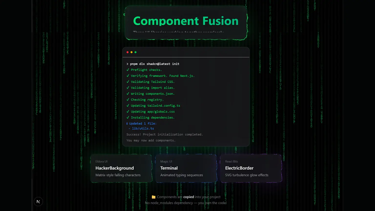 How to Use React Components from Different UI Library Sites