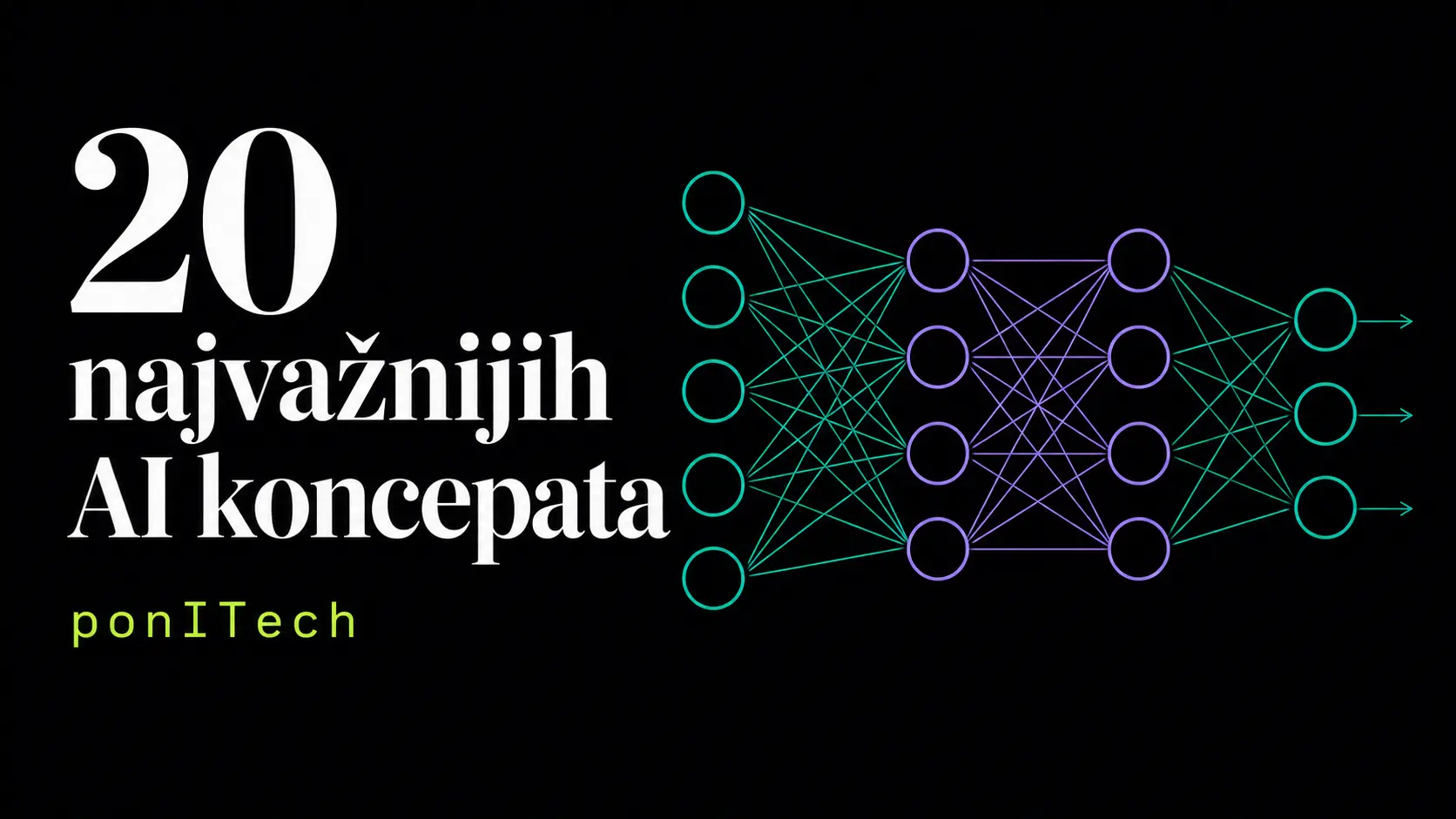 20 najvažnijih AI koncepata