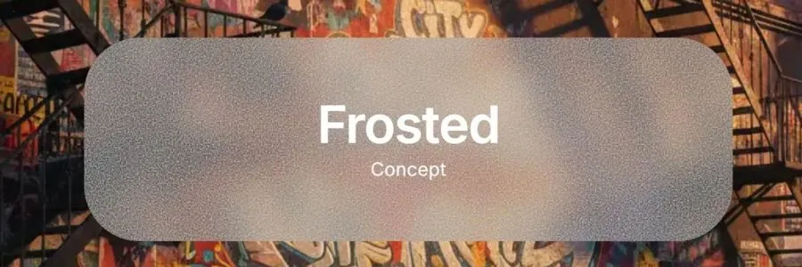 frosted button coarser